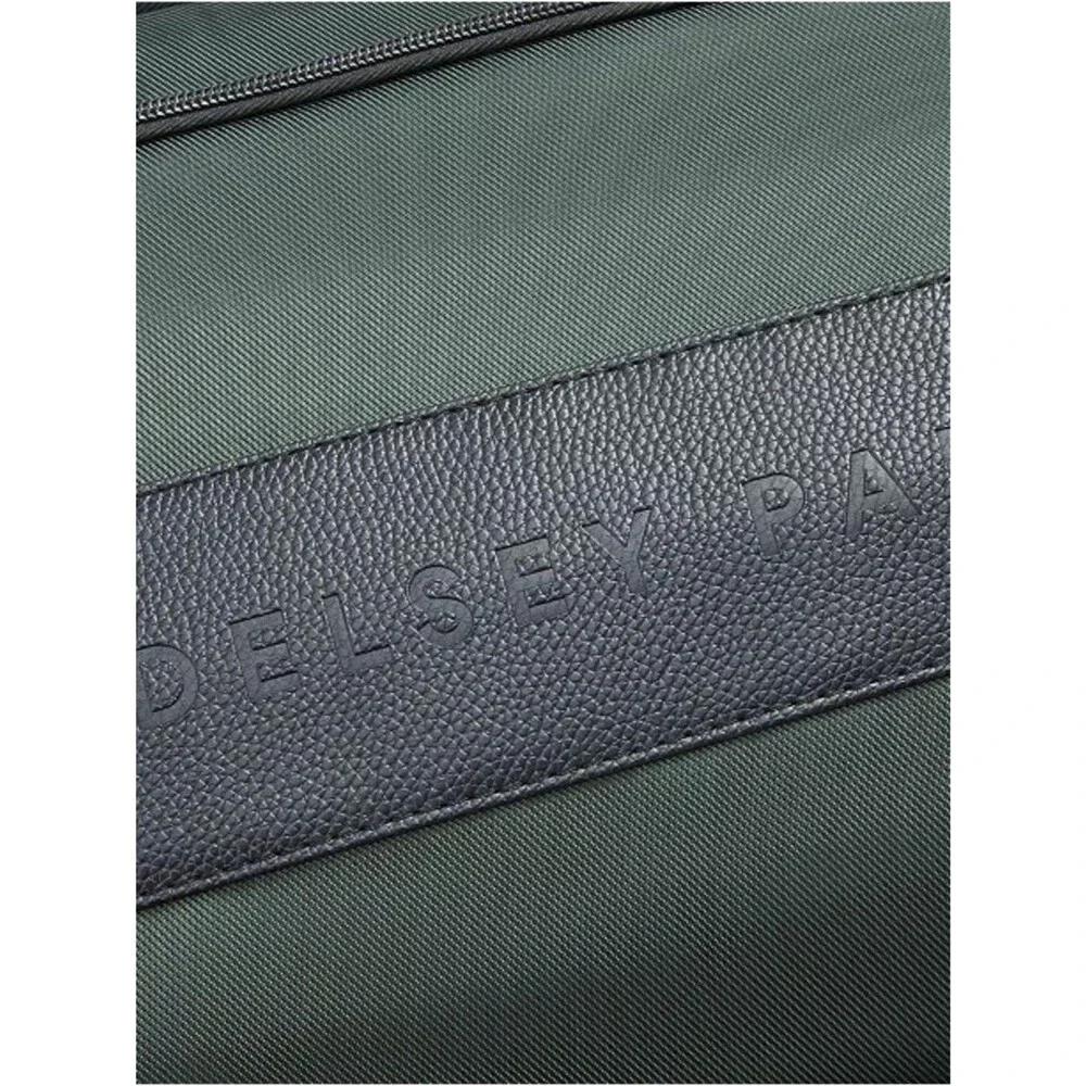 Delsey Paris Men's Dark Green Laptop Weekender Bag duffel bag, luggage travel
